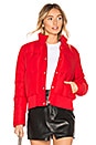 view 1 of 5 Maribel Puffer Jacket in Red