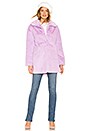 view 2 of 4 Alie Faux Fur Coat in Purple