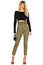 view 4 of 4 Tierra Buckle Pant in Olive Green