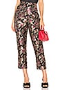 view 1 of 5 Lani Brocade Pants in Black Floral