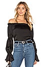 view 1 of 4 Tina Off Shoulder Top in Black