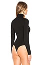 view 4 of 5 Zelda Mock Neck Bodysuit in Black