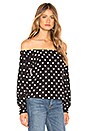 view 2 of 4 TOP DESCUBIERTO KAELYN in Polka Dot