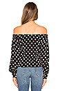 view 3 of 4 TOP DESCUBIERTO KAELYN in Polka Dot