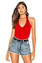 view 1 of 4 Lexus Halter Top in Red