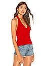 view 2 of 4 Lexus Halter Top in Red