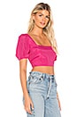 view 2 of 4 Olivia Top in Hot Pink