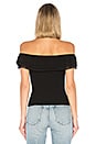 view 3 of 4 Courtney Ruffled Top in Black