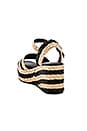 view 3 of 5 Suzie Wedge in Multi Raffia