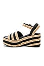 view 5 of 5 Suzie Wedge in Multi Raffia
