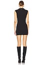 view 3 of 4 Heather Mock Neck Dress in Black