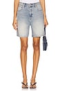 view 1 of 6 Carrie Short in Tint Light Blue