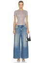 view 6 of 6 99 Super Baggy Jeans in Celeste