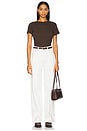view 5 of 6 Wide Leg Jeans in Coconut
