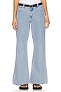 view 1 of 6 99 Baggy Flare in Mid Blue