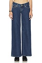 view 1 of 6 00 Wide Jeans in Tara