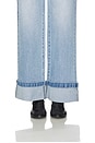 view 6 of 6 94 Wide Turn Up Jeans in Jordan Worn