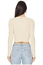 view 4 of 5 Nicky Zip Cardigan in Bone