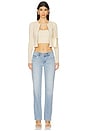 view 5 of 5 Nicky Zip Cardigan in Bone