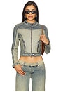 view 1 of 4 BLOUSON ROXIE in Tint Dark Blue