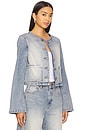 view 2 of 4 Caitlin Denim Jacket in Tint Light Blue