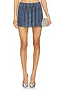 view 1 of 6 95 Mini Skirt in Petra Diamante