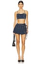 view 5 of 6 Pleated Wrap Skirt in Cory