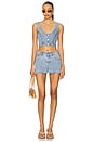 view 4 of 4 X Ripcurl Ariane Top in Light Vintage Blue