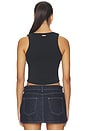 view 3 of 4 TOP CORSÉ in Black