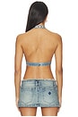 view 3 of 4 Halter Belt Top in Mikey