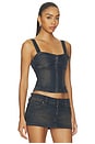 view 2 of 4 Denim Bustier in Bowie