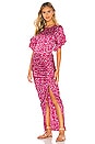 view 2 of 3 Luau Dress in Pink Batik
