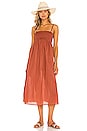 view 1 of 3 Bonnie Cotton Dress in Clove