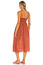 view 3 of 3 Bonnie Cotton Dress in Clove