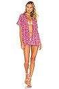 view 1 of 4 CHEMISE MOMBASA in Pink Batik