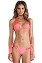 view 4 of 4 BAS DE MAILLOT DE BAIN ANINI in Ginger