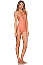 view 2 of 3 Teahupo'o Swimsuit in Papaya