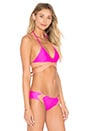 view 2 of 4 Lennox Bikini Top in Guava Pop