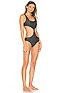 view 2 of 4 MAILLOT DE BAIN UNE PIÈCE EN MESH COLOMBIA in Shadow Mesh