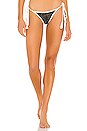view 1 of 4 BAS DE MAILLOT DE BAIN STRING POLIHALE in Sage Python