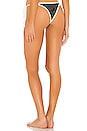 view 3 of 4 BAS DE MAILLOT DE BAIN STRING POLIHALE in Sage Python