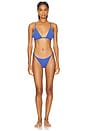 view 4 of 4 HAUT DE MAILLOT DE BAIN TRIANGLE GIGI in Sapphire