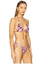 view 2 of 4 Lisboa Crochet Bikini Top in Thistle