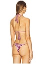 view 3 of 4 Lisboa Crochet Bikini Top in Thistle
