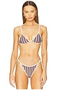 view 1 of 4 Baja Piped Bikini Top in Amal