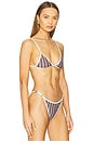 view 2 of 4 Baja Piped Bikini Top in Amal