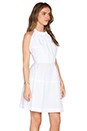 view 2 of 4 Emily Halter Dress in White