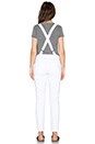 view 3 of 3 Bixie Overall in White