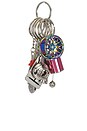 view 1 of 6 Car Part Keychain in Multi
