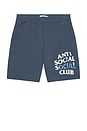 view 5 of 6 SHORT ANTI SOCIAL SOCIAL CLUB in Indigo